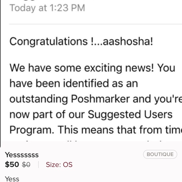 Poshmark suggested user, 5 stars feedback , - Picture 2 of 2